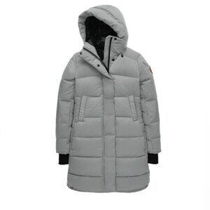 NEW NWT Canada Goose Puffer Alliston Coat Moonstone Grey